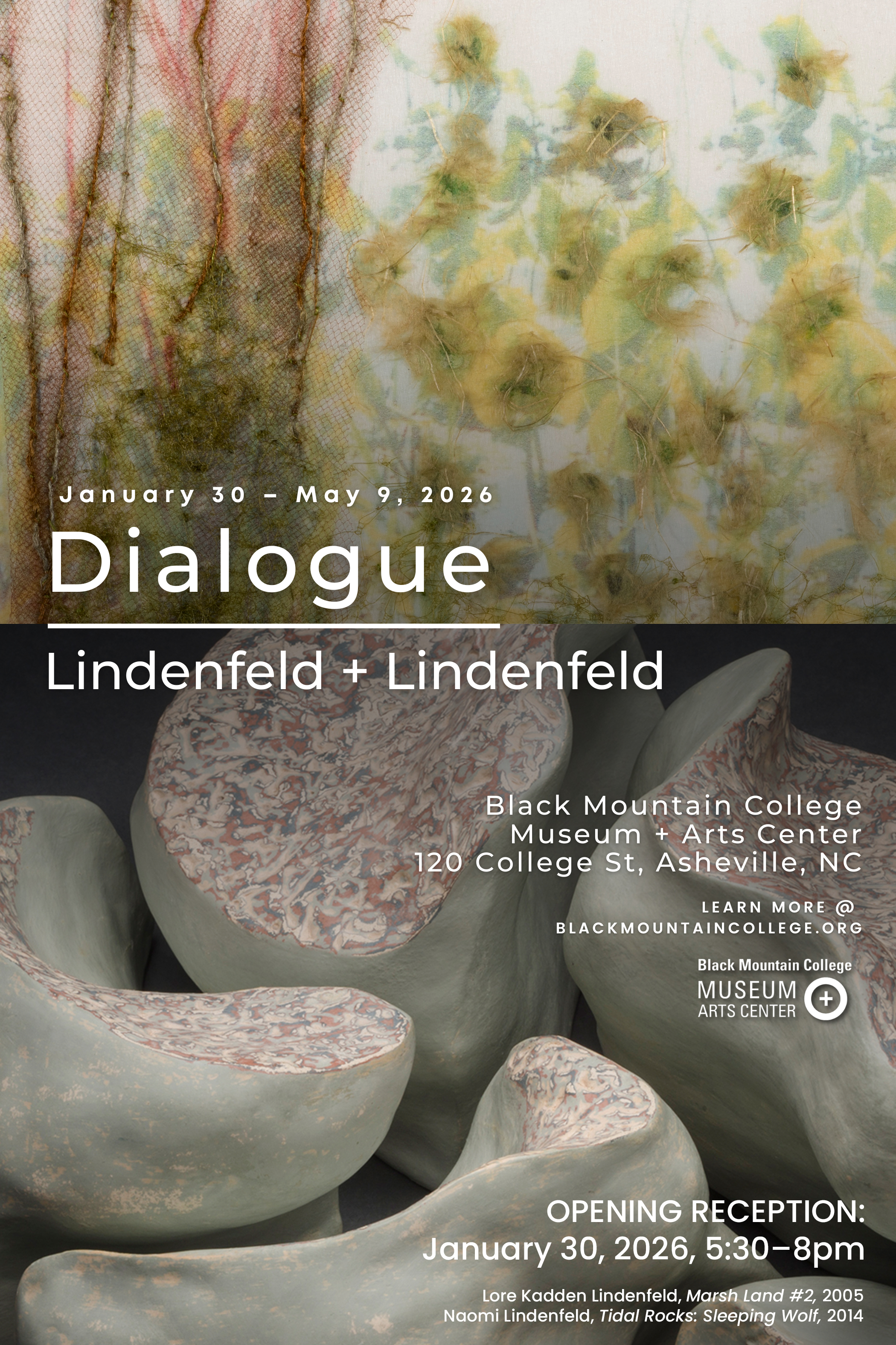 Dialogue: Lindenfeld + Lindenfeld at Black Mountain College Museum + Arts Center @ Black Mountain College Museum + Arts Center